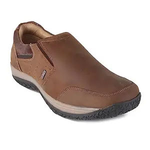 Red Chief Cognic Leather Casual Slip on Shoes for Men