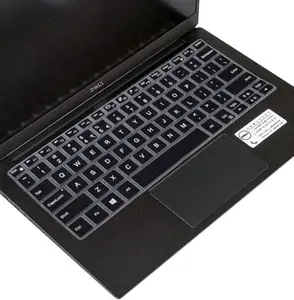 OJOS Keyboard Cover for for Dell XPS 13 7390 Keyboard Cover for 13.3" New Dell XPS 13 7390 Standard Laptop & Dell XPS 13 9305 9380 9370 9365 13.3" Laptop Keyboard Skin (NOT for 2-in-1 7390), Black