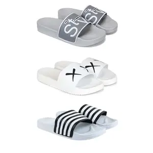 Men's Sandals | Lightweight Wear| Stylish & Easy to Wear For Men's PCV-SAN-(3-COMBO)-1589-3029-3026-7