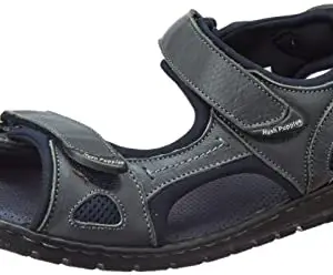 Hush Puppies mens Max Sporty E Blue Sandal - 8 UK (8659002)