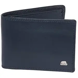 BROWN BEAR Wallets for Man, Wallet for Men Stylish Pure Nappa Leather Branded, Certified RFID Blocking Slim Purse for Gents with Eight Card Pockets