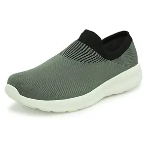 Bourge Women's Micam-z108 Running Shoes, Almond and Green, 04