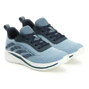 Carlton London Women Blue Comfortable Lace-Up Snakeer with Heels, for for Casual, Walking & Daily Use (6)