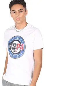U.S. POLO ASSN. Men's Slim T-Shirt (USTSH0789_White M)
