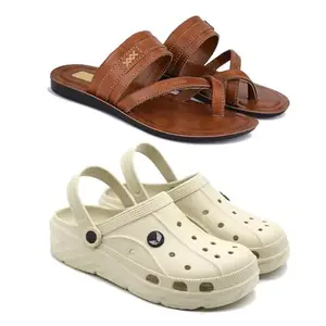 Bersache Lightweight Stylish Sandals For MenCombo(PR)-1992-1968