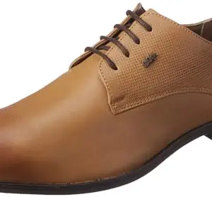 Lee Cooper Men's LC5069E Leather Formal Shoes for Men_Tan_43