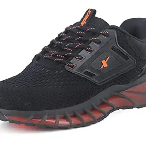 Sparx Mens SX0796G Blackneonorange Running Shoe - 9 UK (SX0796GBKNO0009)