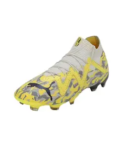 Puma Womens Future Ultimate FG/AG WN's Sedate Gray-Asphalt-Yellow Blaze Football Shoe - 4 UK (10735604)