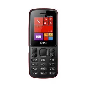 mafe Pocket with Voice Dialer, LED Flash, Vibrator, 1.8" Display, MP3, FM Radio, Multi Language Support (Black+RED) price in India.