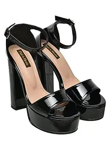 Flat n Heels Womens Sandals FnH 5813-BK