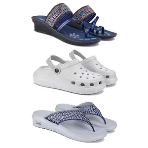 Women's Comfortable Sandal,Casual Lightweight Sandal for Everyday Wear | (Combo-3)-1953-OO5-1887-5-EURO-36