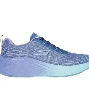 Skechers Womens MAX Cushioning Elite 2.0 - SP Misty Floral Blue Running Shoes