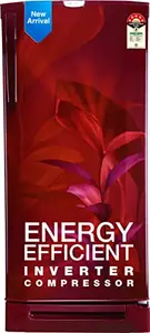 Godrej 202 L 5 Star Advanced Inverter, Jumbo Vegetable Tray Direct Cool Single Door Refrigerator With Base Drawer(, RD 210E TDI MN WN, Marine Wine)
