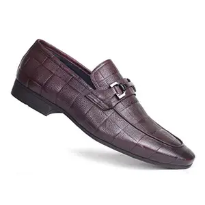 Pierre Cardin PC9013 Leather Formal Shoes for Men_Bordo_44