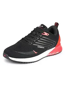 ABROS Men's Napoleon-O ASSG1130O Sports Shoes -Black/Red_7UK