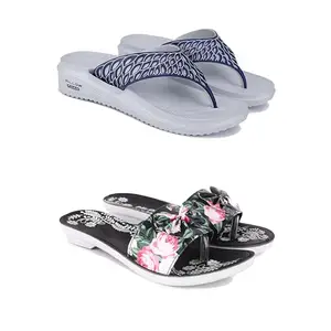 Women's Sandals | Lightweight Wear| Stylish & Easy to Wear For Women'S GP-SAN-(2-COMBO)-1887-1965-6-EURO-37