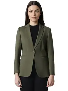 NEW-18 Olive Blazer for Women - Casual, Comfy, Long Sleeve - Office Wear, Formal, Classy