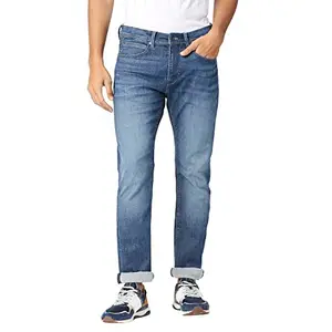 Pepe Jeans Men's Slim Jeans (PM207136J673_Med Used