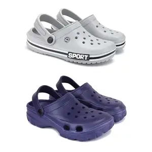 DRACKFOOT Men's Sandals Clogs| Lightweight Wear| Stylish & Easy to Wear For Men'S GR-SAN-(2-COMBO)-3016-3121-7