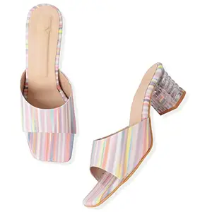 XE Looks Soft Stylish Lightweigh outdoor wear Comfortable Multi Block heels……