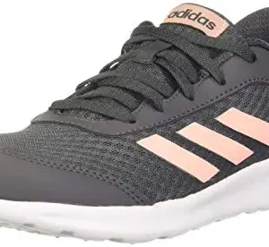 Adidas Women's Quickspike W Black/Pink Running Shoes-5 UK (39 EU) (CK9723)