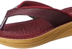 Bata Women's Slip-on Sandal - Maroon (3 UK) (5715170)