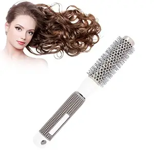 Nano Thermal Ceramic & Ionic Round Barrel Hair Brush,Yosoo Professional Barber Hairdressing Styling Brushes 0.98inch,Perfect For Hair Drying, Styling, Curling, Adding Hair Volume (25mm=0.98inch)