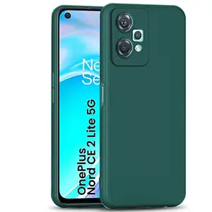 CSK Back Cover OnePlus Nord CE 2 Lite 5G Scratch Proof | Flexible | Matte Finish | Soft Silicone Mobile Cover OnePlus Nord CE 2 Lite 5G (Green)