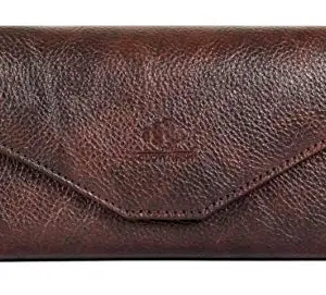 THE CLOWNFISH Synthetic Dyna Womens Wallet (Maroon)