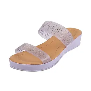 Metro Women Purple Wedge Heel Fashion Sandal UK/5 EU/38 (44-56)