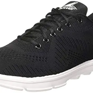 Power Men ISIS Black Running Shoes-7 UK (8396440)