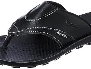 Aqualite Men PG-0582 Sandal, Black, 9 UK/India