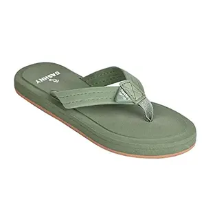 Dashny Eco Flip Flops for Women (1502) | Extra Super Soft Comfortable Slippers | Outdoor Indoor stylish colourful Flip flops | Fashionable slippers for Women Pista 5 UK