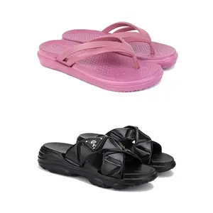 Women's Comfortable Sandal,Casual Lightweight Sandal for Everyday Wear I (Combo 2)-1978-1889-8-EURO-39