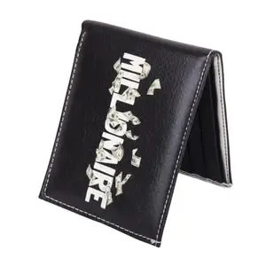HAYDEN haiza Black Wallet with Millionaire Printed Men's Casual, Affordable, Premium Pack of 1