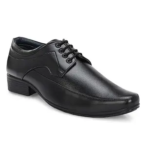Azzaro Black Men's Derby Formal Shoes Black