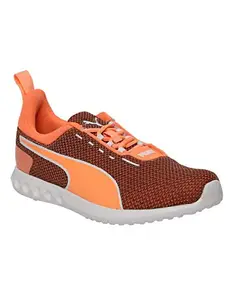 PUMA Women's Concave Pro Wn s IDP Fizzy Orange White-Quarry Running Shoes-3UK (4060979626201)