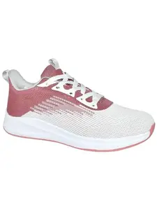 Impakto Women White & Rust Running Shoe AS4029