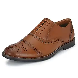 Chadstone Men Tan Formal Shoes-9 UK (43 EU) (CH 58)