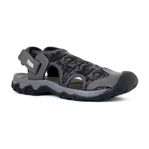 Khadim's Turk Grey Casual Sports Sandal for Men (5199092)