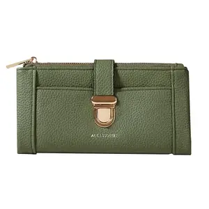 Accessorize London Women's Push Lock Wallet