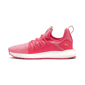 Puma Women Nrgy Neko Knit WNS Pink Alert White Running Shoes-5 UK (19147725)