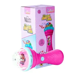 Kriiddaank Minnie Mouse Theme Microphone Musical- Karaoke Toy Instrument for Kids | Fun & Educational Toy for Kids | Safe, Engaging & Interactive Play
