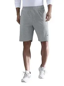 CROCODILE Men Solid Track Shorts | Comfort Fit | Mid Rise | Drawstring Waist | Above Knee Length | Casual Sports Lounge Shorts