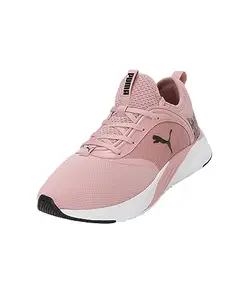 Puma Womens Softride Ruby Logo Luxe WNS Future Pink-Black Running Shoe - 8 UK (37871402)