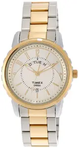 Timex Empera Analog White Dial Men's Watch - TI000E31800