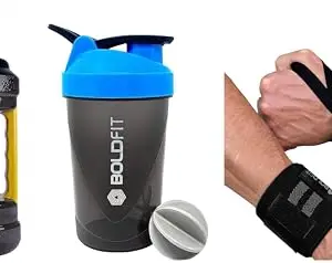 Boldfit Gallon Bottle (25L), Material: BPA-Free Plastic, Scale Markings: Hourly Timeline, Handle: Ergonomic Grip, Mouth Size: Wide, Leak-Proof: 100%
