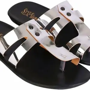 STYLE HEIGHT Men Slides (Style - SL801-White)