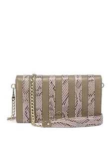 Da Milano Sling Leather Wallet for Women - Green