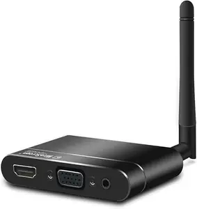 Tobo 3in1 Wireless WiFi Screen Share Mirroring X6W Car WiFi Dongle Wireless Miracast Airplay Screen Mirroring TV Stick HDMI + VGA + RCA AV Receiver WiFi TV Dongle-TD-970WA.